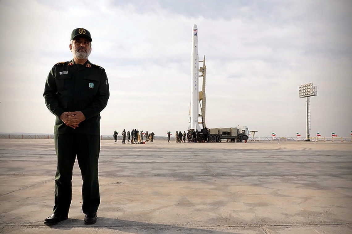 Iran says it puts first military satellite into orbit, triggers US condemnation